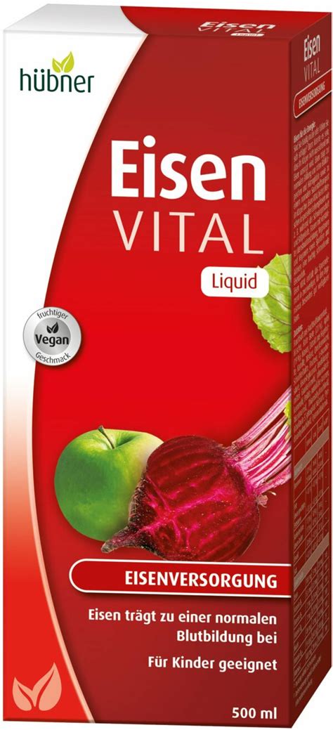 Hübner Eisen Vital Liquid 500ml online kaufen