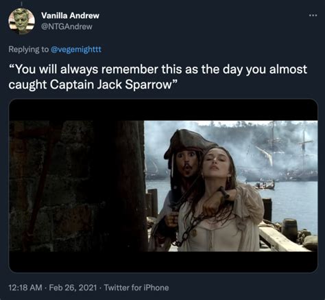 The Day You Almost Caught Captain Jack Sparrow Know Your Meme