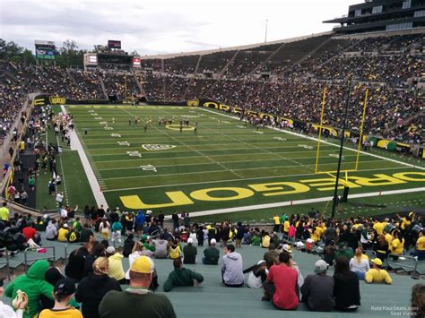 Autzen Stadium Seating Chart View | Elcho Table