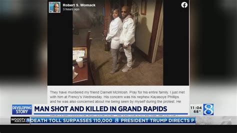 Commissioner Ids Man Shot Killed In Grand Rapids Youtube