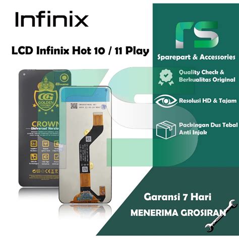 LCD INFINIX HOT 10 PLAY HOT 11 PLAY X688 X688B X688C FULLSET TOUCHSCREEN Lazada Indonesia