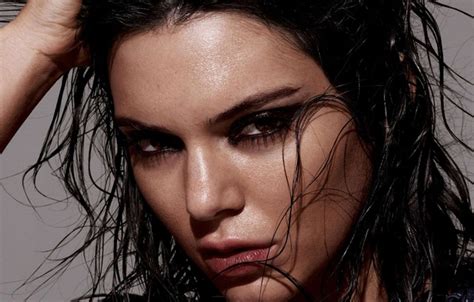 Wallpaper Model Brunette Kendall Jenner Kendall Jenner For Mobile And Desktop Section