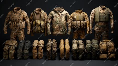 Premium Photo | Army Camouflage Gear