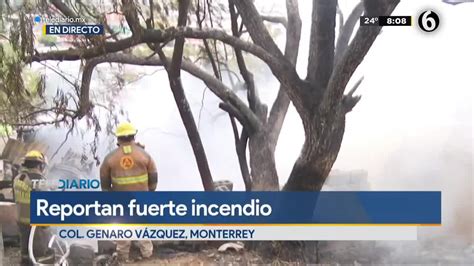 Se incendia tejaban abandonado en la colonia Genaro Vázquez Telediario