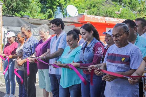 ENTREGA ALCALDESA CALLES REHABILITADAS EN LA CABECERA MUNICIPAL