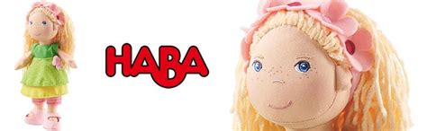 Amazon Haba Mali Soft Doll With Blonde Hair Blue Eyes And Embroidered Face For Ages