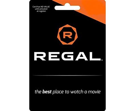 Regal Cinemas $40 Gift Card