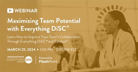 Flashpoint Leadership Consulting On Linkedin Maximize Team Potential With Everything Disc