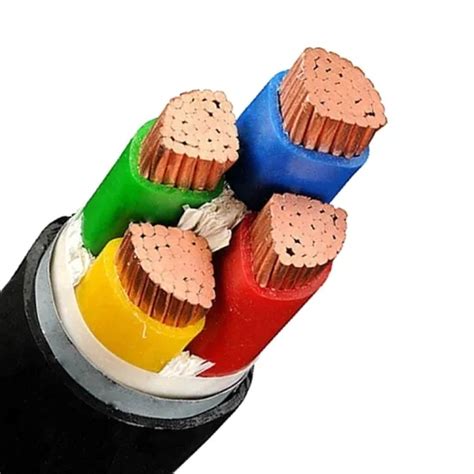 3 Phase 4 Core Low Voltage XLPE PVC Insulated Armoured Flexible