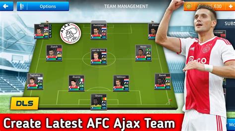 How To Create Latest AFC Ajax Team In Dream League Soccer 2019 YouTube