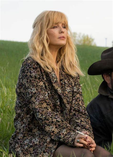 Beth Dutton Floral Yellowstone S05 Coat