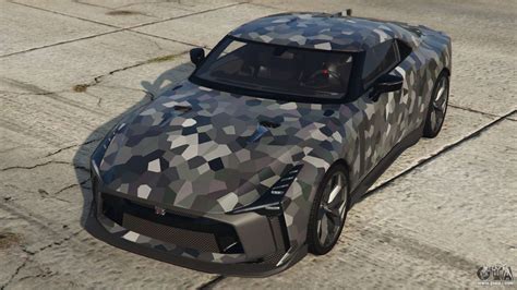 Nissan GT-R50 Gray for GTA 5