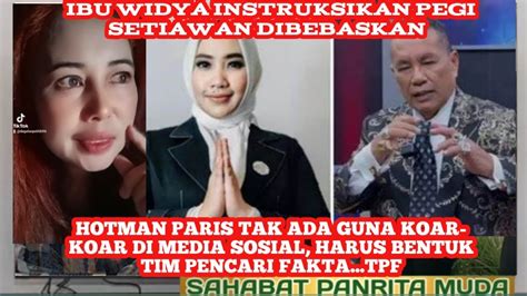 Ibu Widya Instruksikan Bebaskan Pegi Setiawan Korban Salah Tangkap