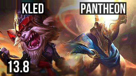 KLED Vs PANTH TOP 7 Solo Kills Rank 8 Kled TR Grandmaster 13 8