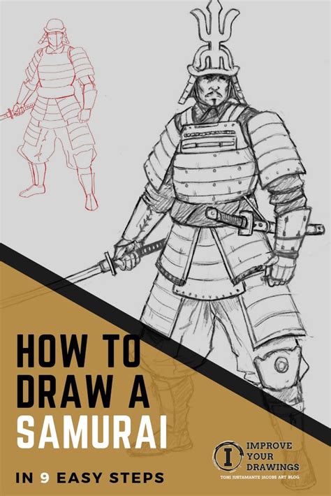 Easy Samurai Drawing