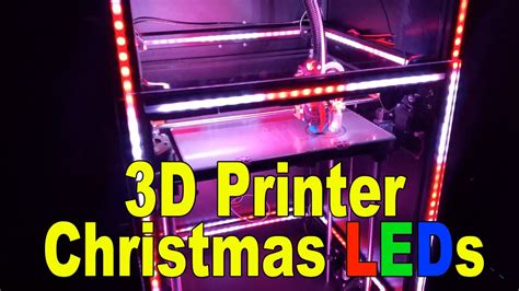 3D Printer Christmas Lights Addressable LED Strips DIY 3D Printer