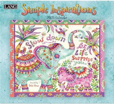 Amazon Wsbl Simply Grateful X Wall Calendar