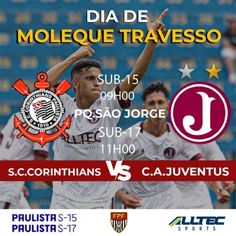 Clube Atl Tico Juventuspaulista Sub Corinthians X Juventus