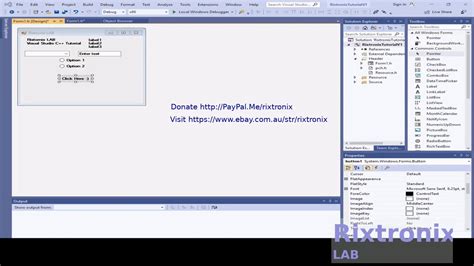 Tutorial Visual Studio C App Combobox Youtube