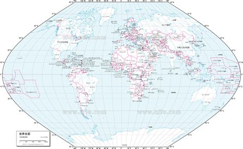 世界全図 白地図 ベクター地図素材のダウンロード販売 アフロモール