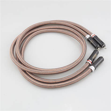 Hi End Occ Hifi Rca Cable Pure Copper Audio Interconnect Cable With Wbt