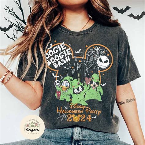 Mickey Friends Oogie Boogie Bash 2024 Shirt Disney Halloween Party