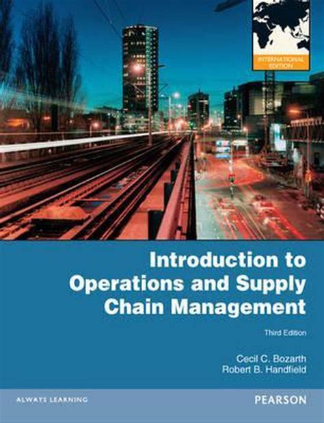 Introduction To Operations And Supply Chain Management 9780273770084