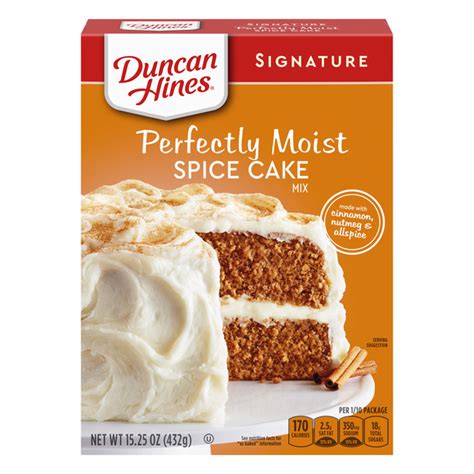 Save On Duncan Hines Signature Perfectly Moist Spice Cake Mix Order Online Delivery Giant