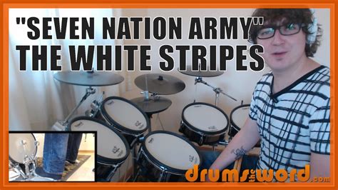 SEVEN NATION ARMY The White Stripes Meg White DrumsTheWord