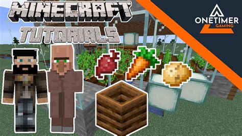 How To Make A Villager Farm Your Crops