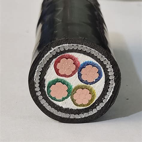 PVC Huadong Fiber 4 Core 300mm XLPE Low Voltage 75mm2 Armoured Cable