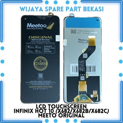 Jual Lcd Touchscreen Infinix Hot Meeto Original X B C Black