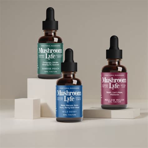 Mushroom Lyfe Tincture Bundle Smilyn Wellness