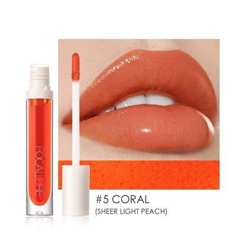 Focallure Plumpmax High Shine Lip Glow Glossy Plumping Lipstick