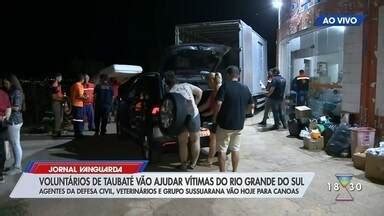 Jornal Vanguarda Volunt Rios De Taubat V O Ajudar V Timas No Rio