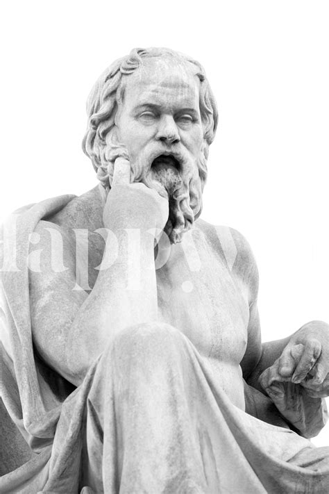 Socrates Marble Statue 3 Wallpaper | Happywall