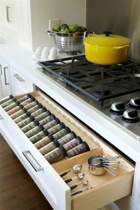 35 Smart Kitchen Organization Ideas On A Budget Armazenamento De