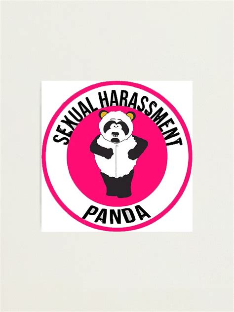 Sexual Harassment Panda South Park Photographic Print For Sale By