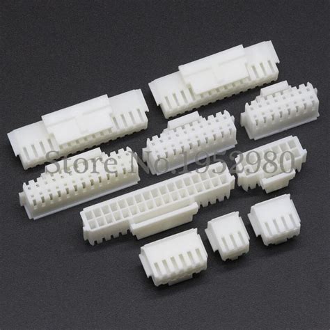 50PCS PHB 2 0mm Housing Connector Female Double Row With Buckle PHSD