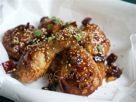 Tales Of A Babbling Spoon Korean Fried Chicken In Sticky Sweet Spicy