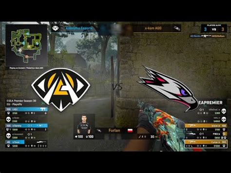 Anonymo Vs AGO ESEA Premier Season 38 Playoffs YouTube