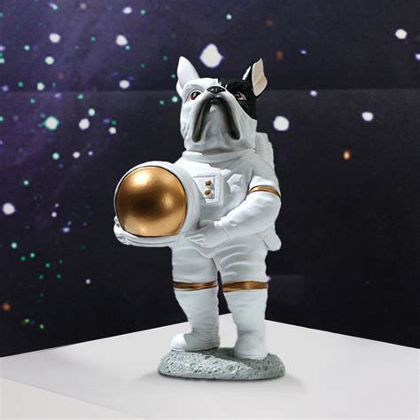 Hanzidakd Desktop Ornament Astronaut Figurine Decor Polyresin Astronaut