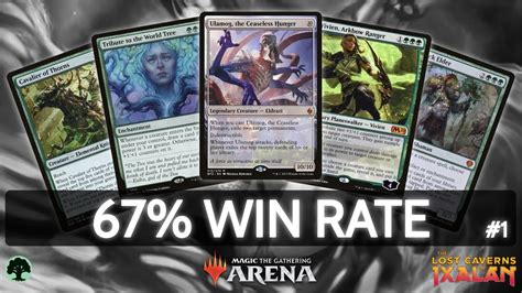 Mono Green Devotion 67 Win Rate Part 1 MTG Arena Explorer