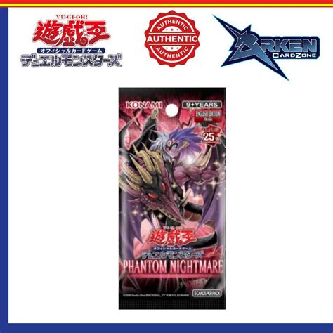 KONAMI Yu Gi Oh Official Card Game Phantom Nightmare AE Booster