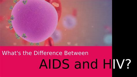 What S The Difference Between Aids And Hiv Youtube