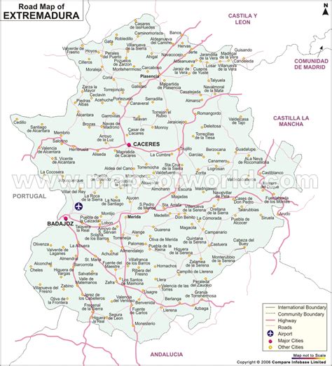 Extremadura Road Map