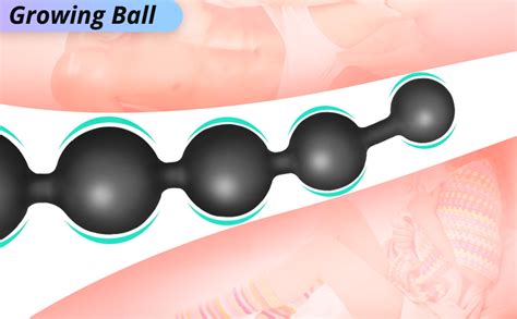 Amazon Silicone Anal Beads Butt Plug Flexible Anal Chain Sex Toys With Different Size Anal