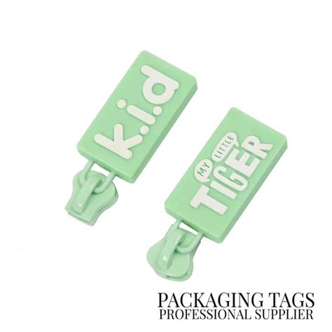 Custom Personalized Zipper Pulls With Your Logo Packagingtags