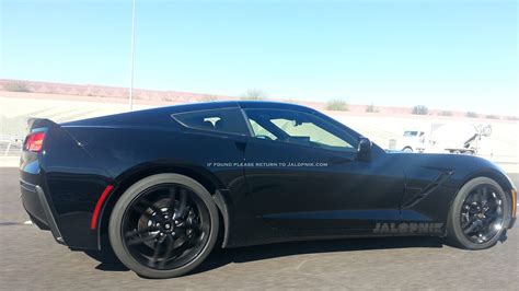 The New Corvette Stingray Strips Naked And Hits The Road