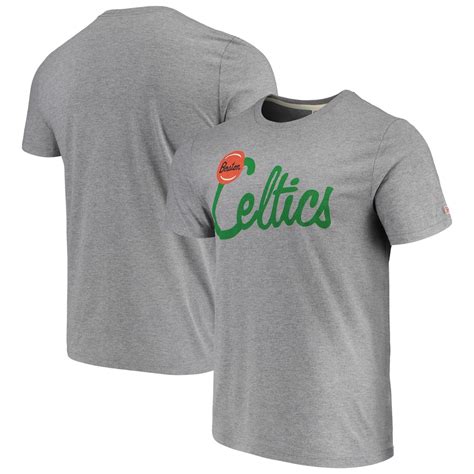 Men's Boston Celtics Gray Tri-Blend Team T-Shirt